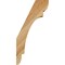 Ekena Millwork 4"W x 8"D x 16"H Olympic Rough Sawn Knee Brace, Western Red Cedar BRC04X08X16OLY00RWR - alternate 2